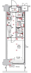 住吉駅 徒歩12分 8階の物件間取画像